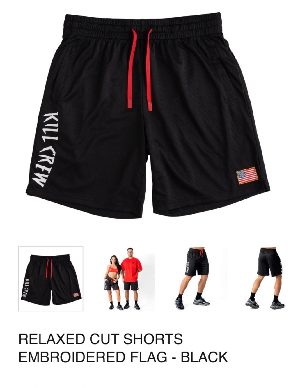 Kill Crew mens shorts (M)